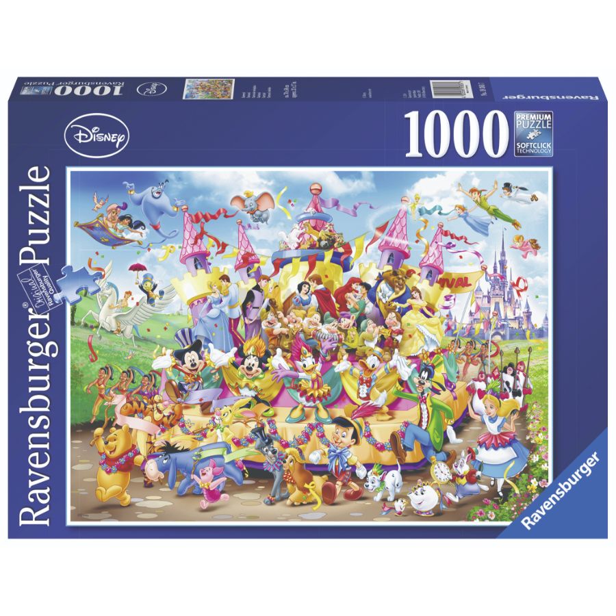 Ravensburger Puzzle Disney 1000 Piece Disney Carnival Character