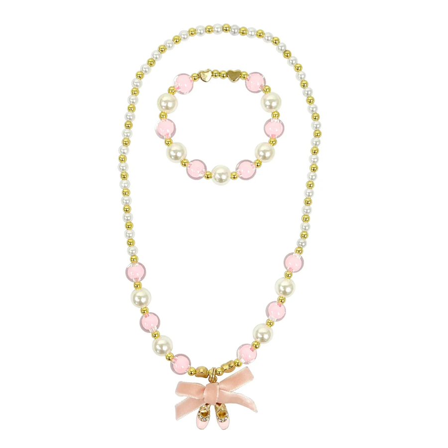 Ballerina Necklace & Braclet Set