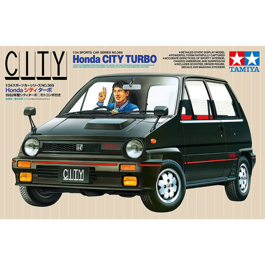 Tamiya Model Kit 1:24 Honda City Turbo