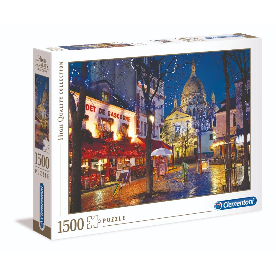 Clementoni Puzzle 1500 Piece Paris, Montmartre