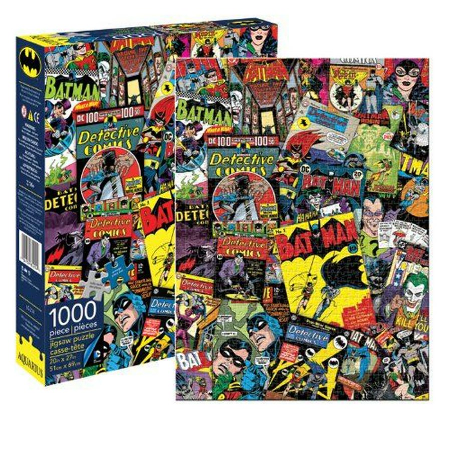 DC Comics Batman Retro Collage 1000 Piece Puzzle