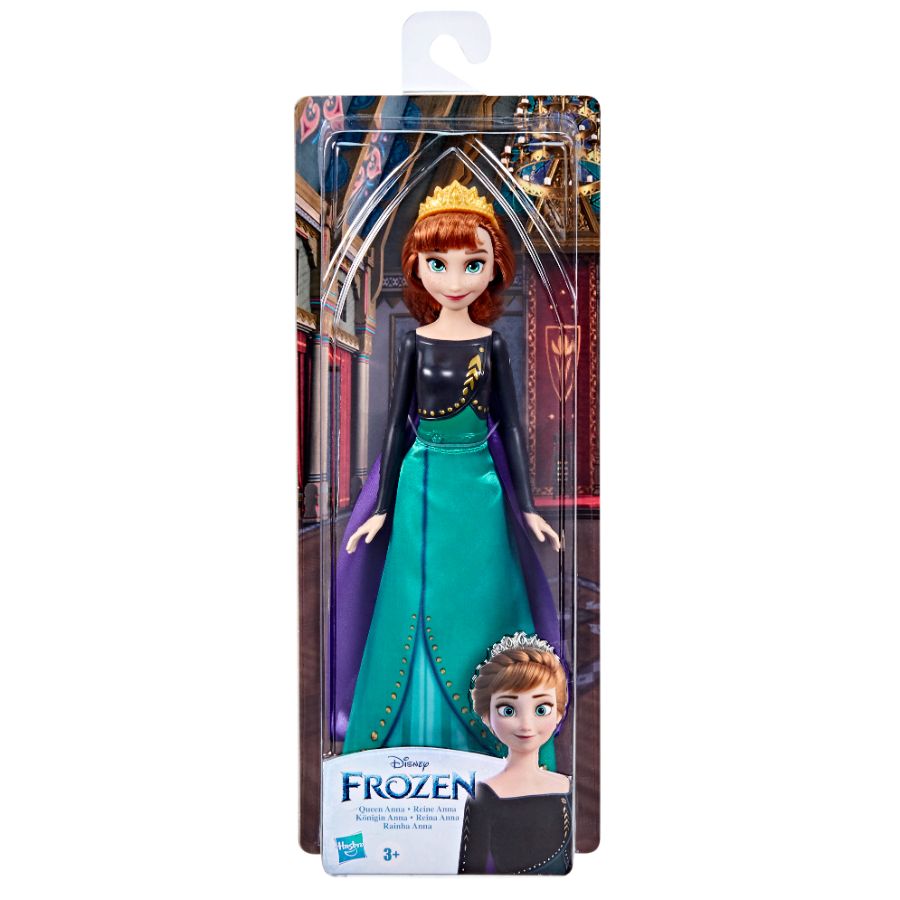 Frozen Shimmer Queen Anna Doll