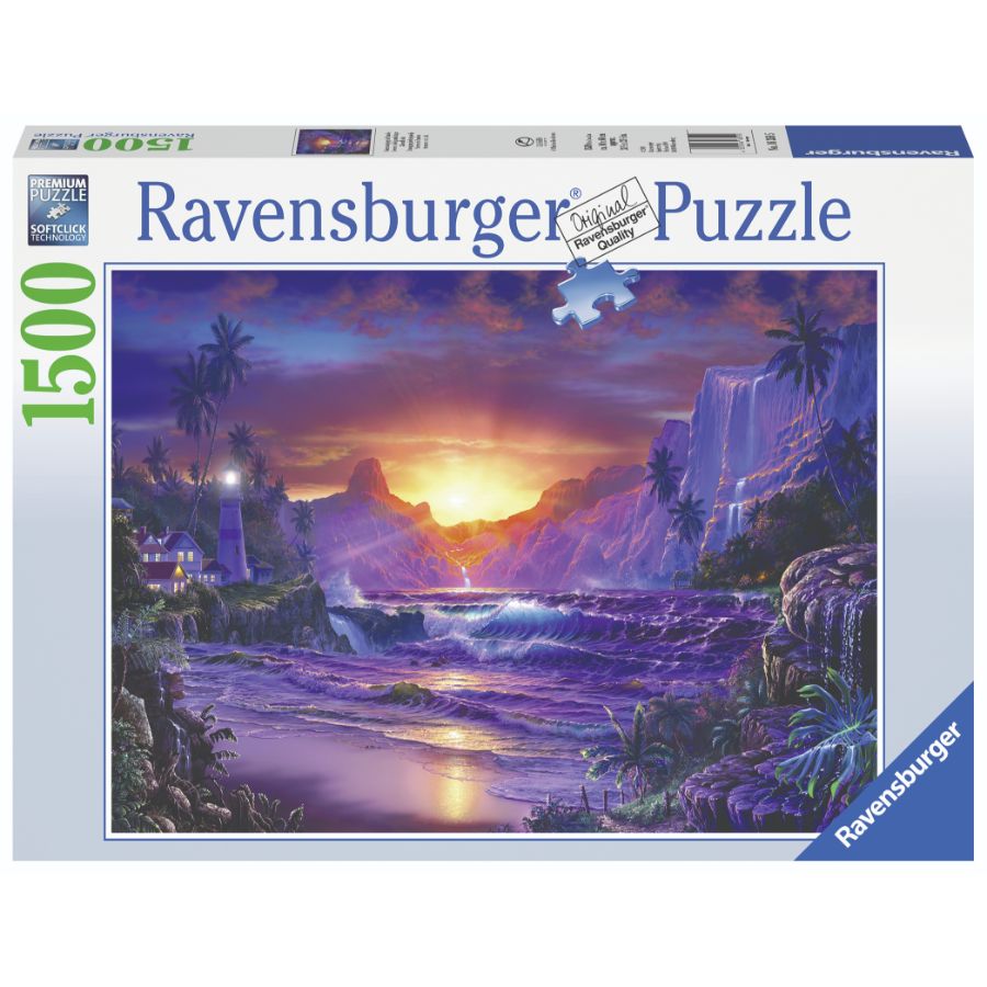 Ravensburger Puzzle 1500 Piece Sunrise In Paradise