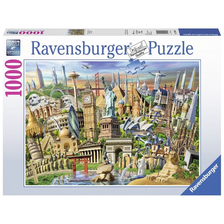 Ravensburger Puzzle 1000 Piece World Landmarks