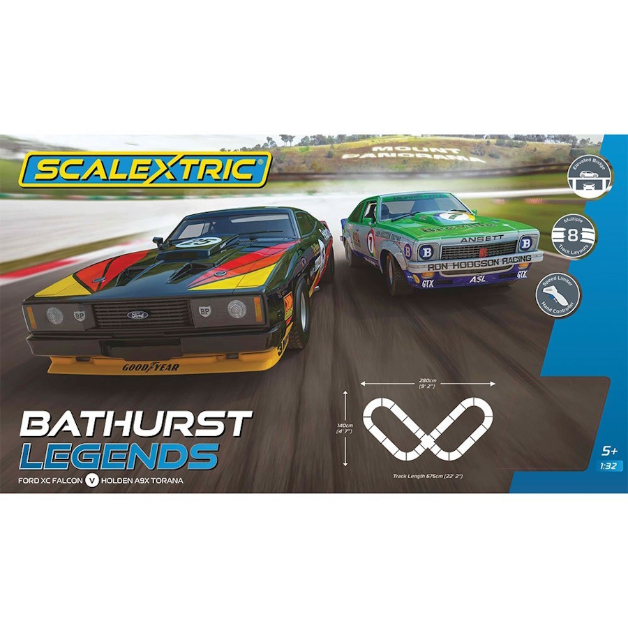 Scalextric Slot Car Set Bathurst Legends 2024 Edition