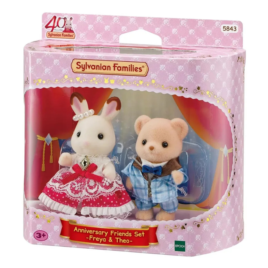 Sylvanian Families Anniversary Friends Set Freya & Theo
