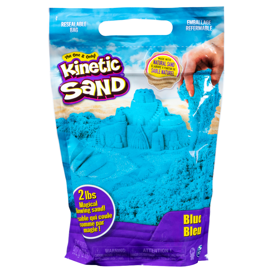 Kinetic Sand Colour Bag Blue 900g