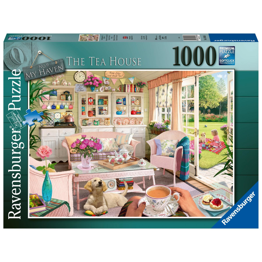 Ravensburger Puzzle 1000 Piece My Haven No 12 The Tea Shed
