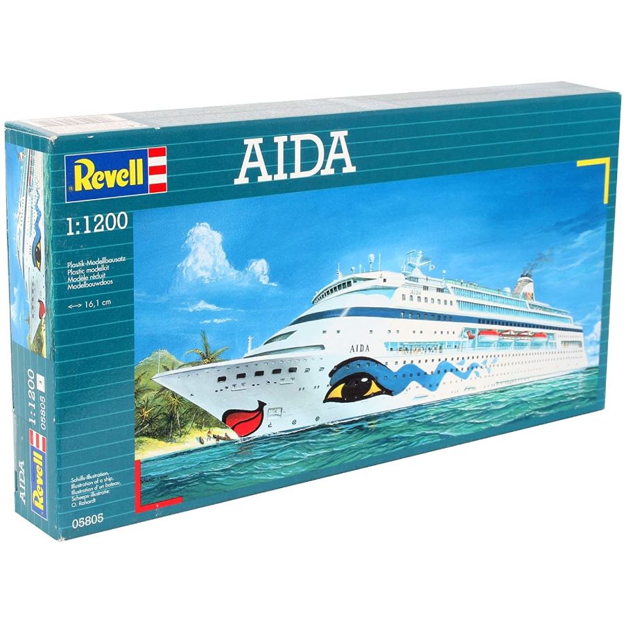Revell Model Kit 1:1200 Cruise Ship Aida