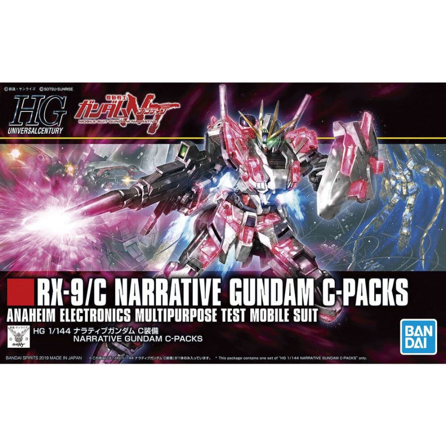 Gundam Model Kit 1:144 HGUC Narrative Gundam C-Packs