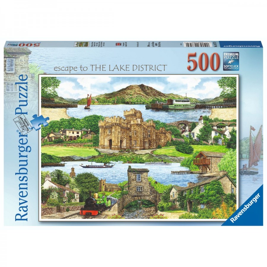 Ravensburger Puzzle 500 Piece Escape To The Lake District
