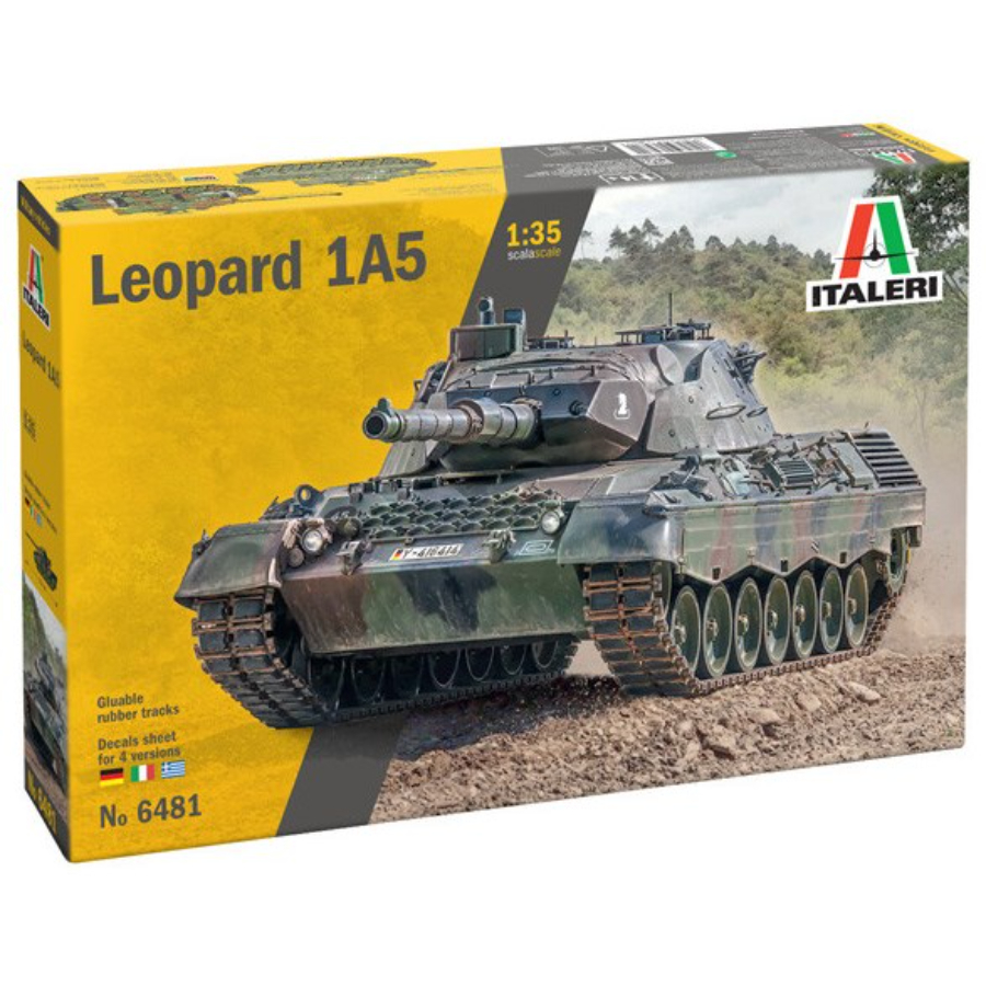 Italeri Model Kit 1:35 Leopard 1A5
