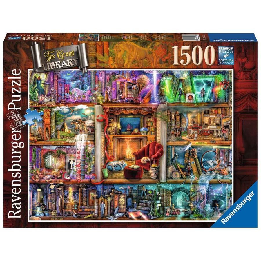 Ravensburger Puzzle 1500 Piece The Grand Library