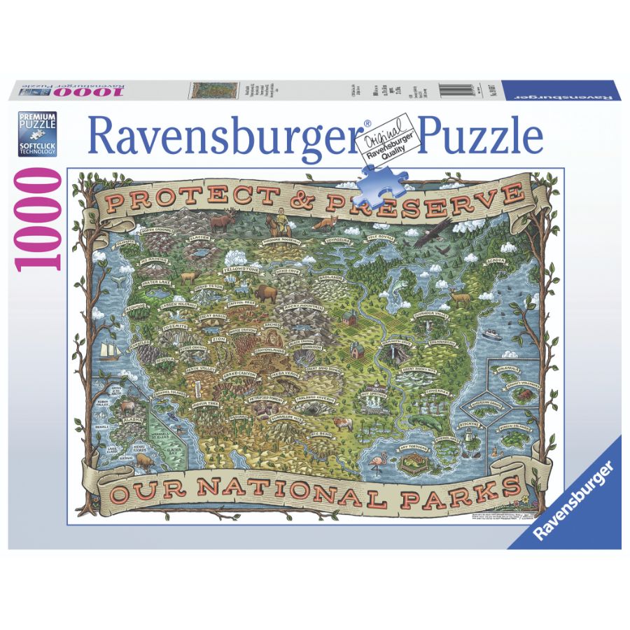 Ravensburger Puzzle 1000 Piece Protect & Preserve USA