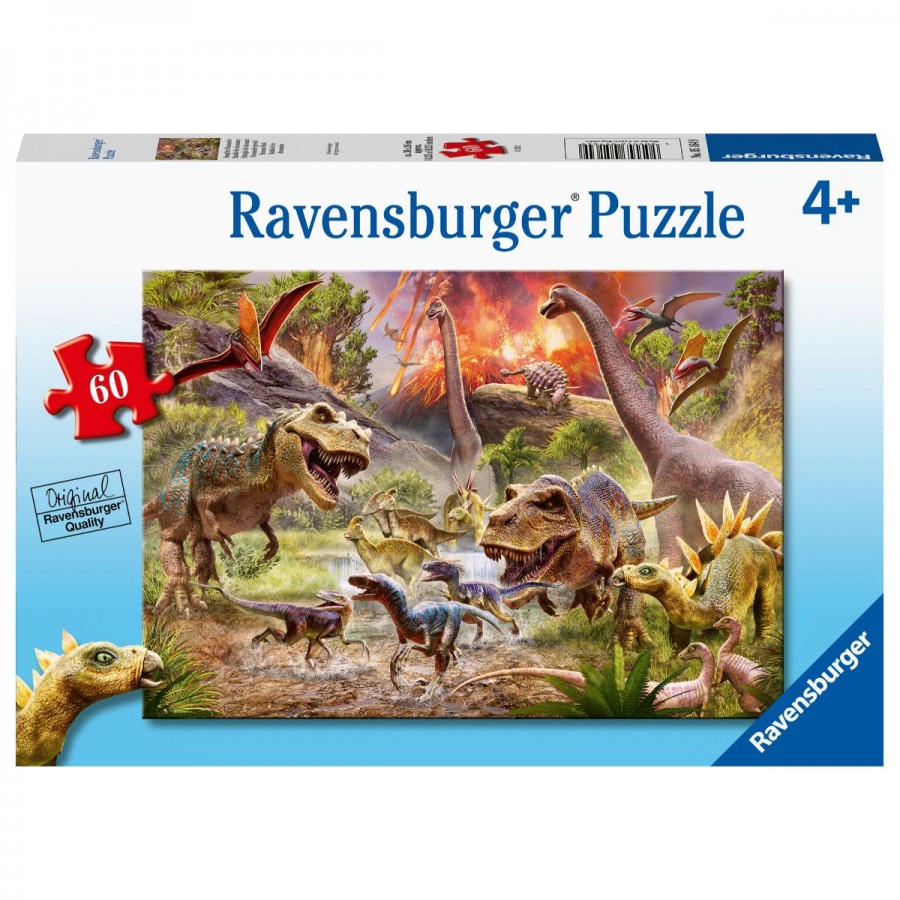 Ravensburger Puzzle 60 Piece Dinosaur Dash
