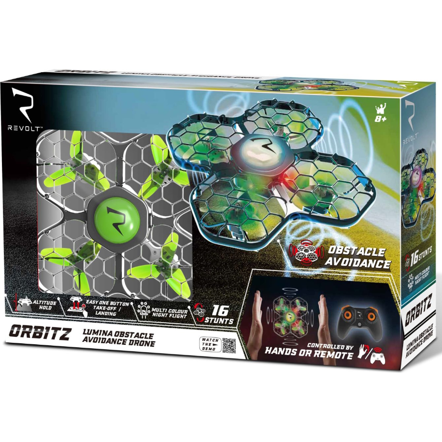Revolt Radio Control Orbitz Lumina Obstacle Advance Drone