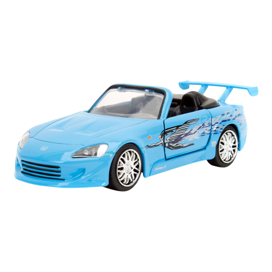 Jada Diecast 1:32 Fast & Furious 2001 Honda S2000 Blue Remix