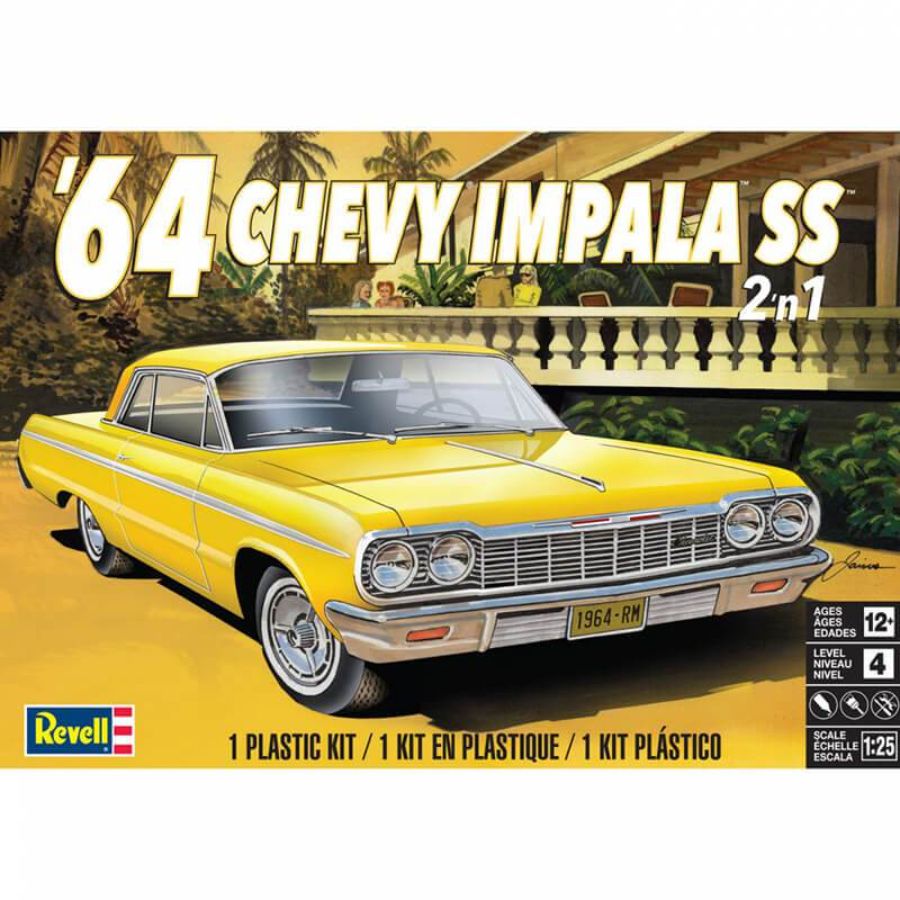 Revell Model Kit 1:24 1964 Chevy Impala SS