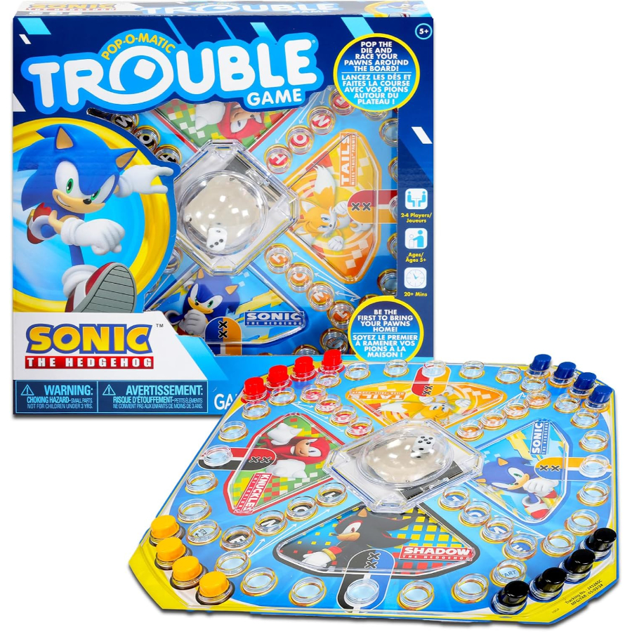 Trouble Game Sonic The Hedgehog