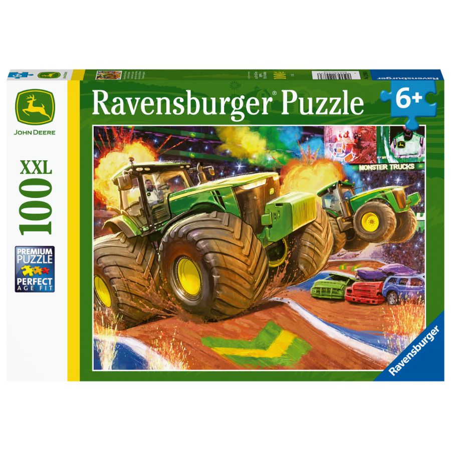 Ravensburger Puzzle 100 Piece John Deere Big Wheels