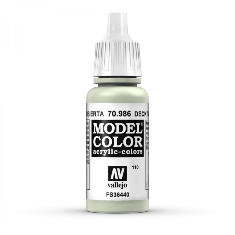 Vallejo Acrylic Paint Model Colour Deck Tan 17ml