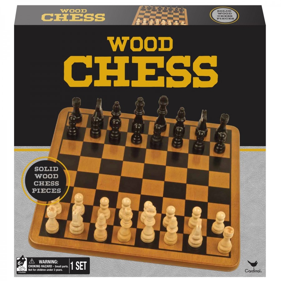 Cardinal Wood Chess