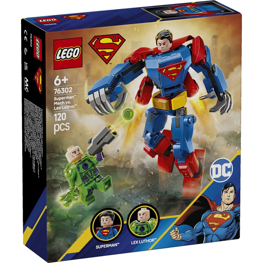 LEGO Super Heroes DC Superman Mech Versus Lex Luthor