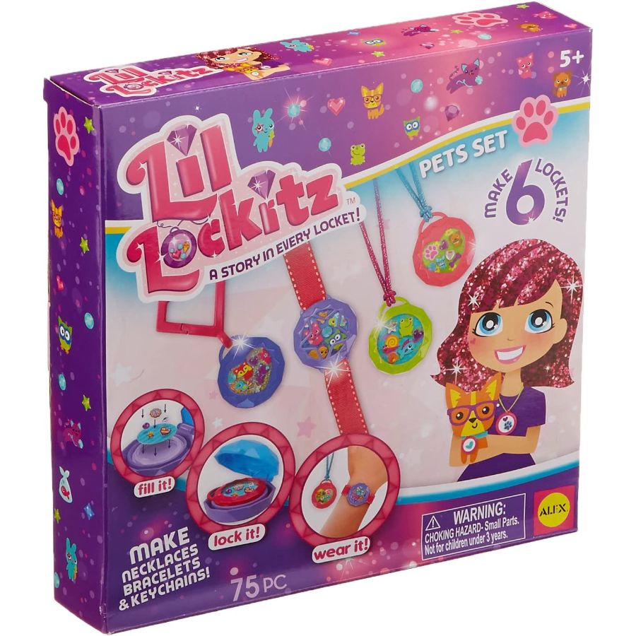 Alex Lil Lockets Pets Set