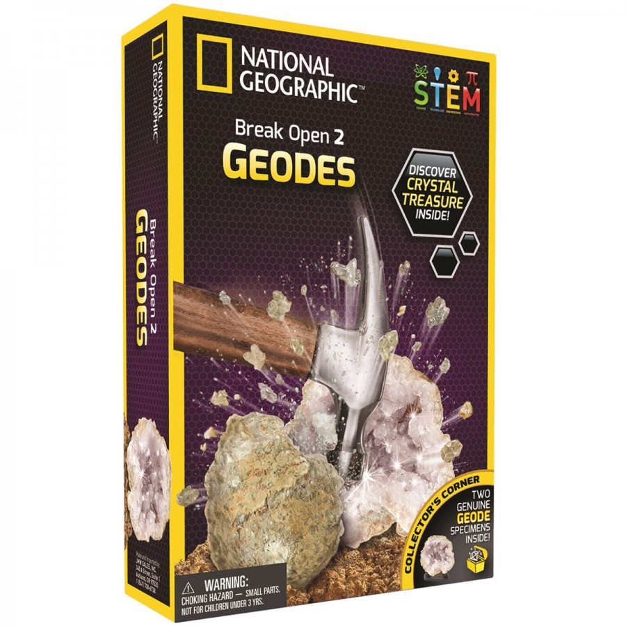 National Geographic Real Geodes Kit