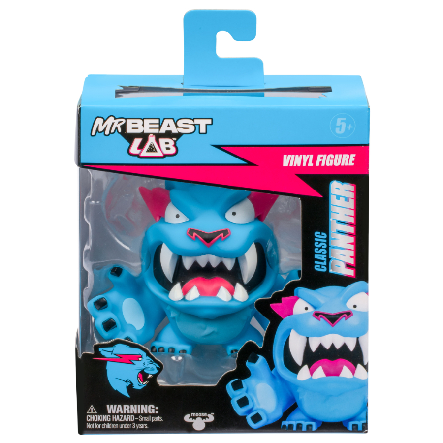 Mr Beast Lab Vinyl Figure Classic Panther