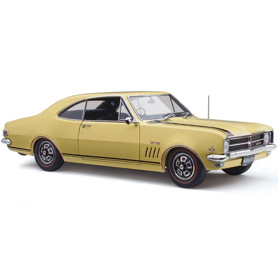 Classic Carlectables Diecast 1:18 Holden HK Monaro GTS 327 Warwick Yellow