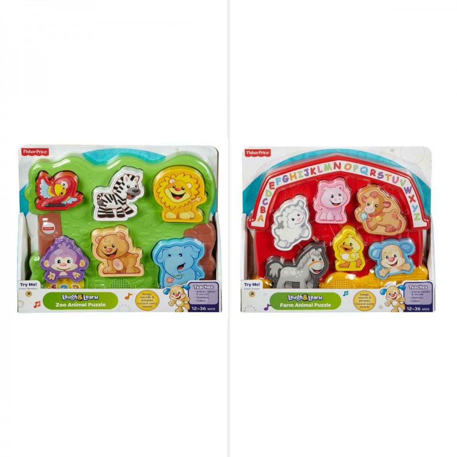 Fisher Price Laugh & Learn Animal Puzzle Assorted