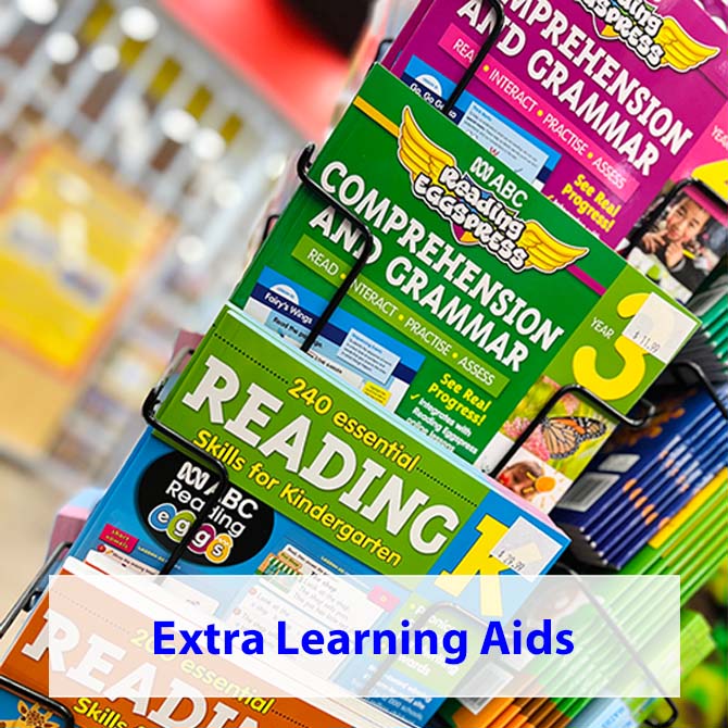 Extra Learning Workbooks & Aids - Reading, Writing, Maths & more