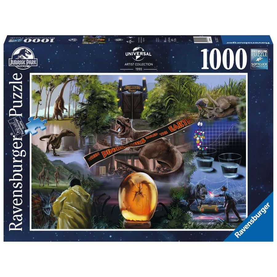Ravensburger Puzzle 1000 Piece Jurassic Park
