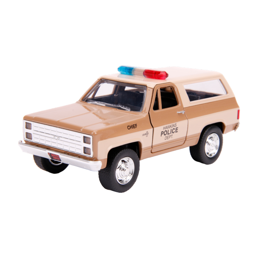 Jada Diecast 1:32 Stranger Things Hoppers Chevy Blazer 1980
