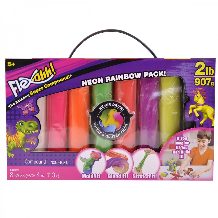 Flexohh Neon Rainbow Moulding Compound