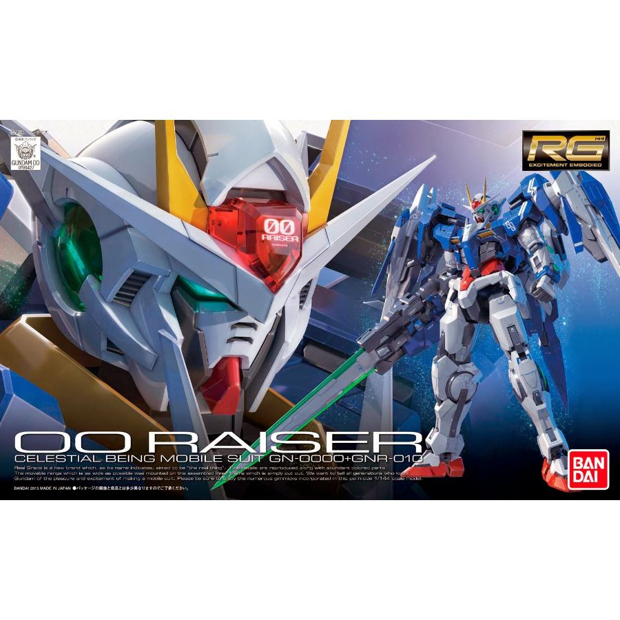 Gundam Model Kit 1:144 RG OO Raiser