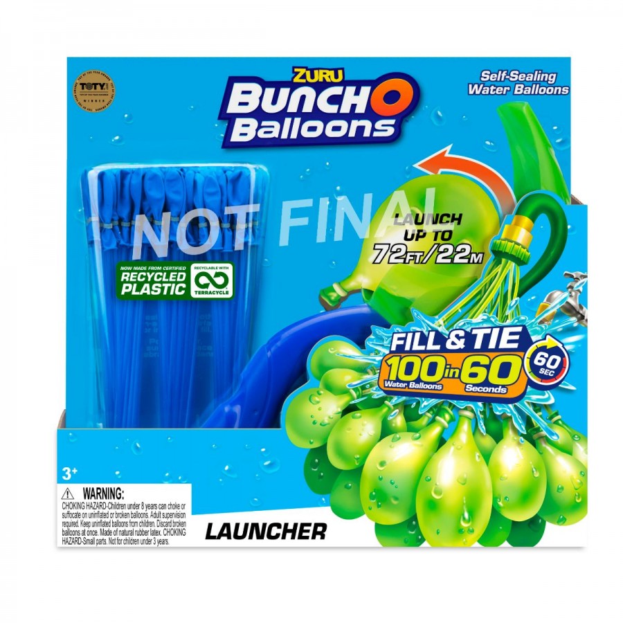 Bunch O Balloons Launcher With 100 Balloons Assorted