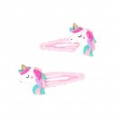 Unicorn Dreams Scalloped Snapclips Assorted