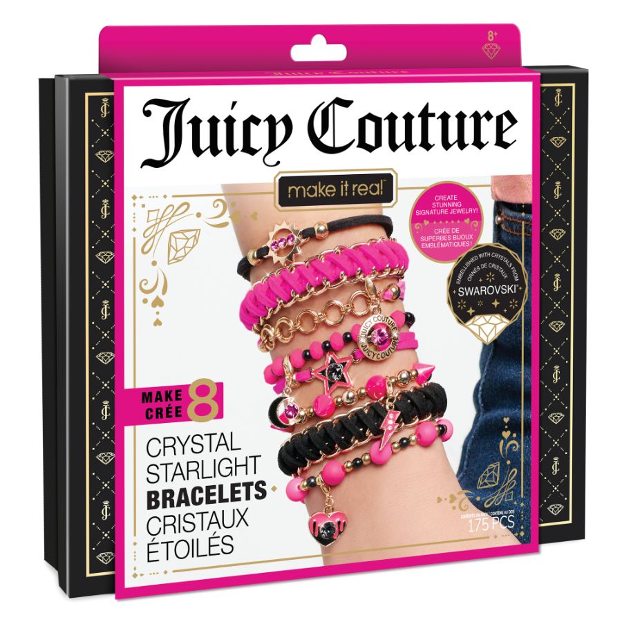 Juicy Couture Crystal Starlight Bracelets With Swarovski Crystals