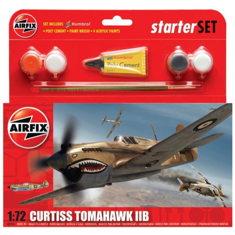 Airfix Starter Kit 1:72 Curtiss Tomahawk 11B