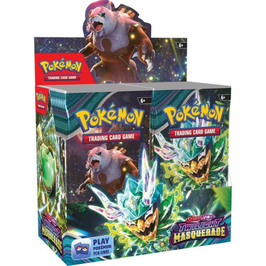 Pokemon TCG Scarlet & Violet Twilight Masquerade Booster