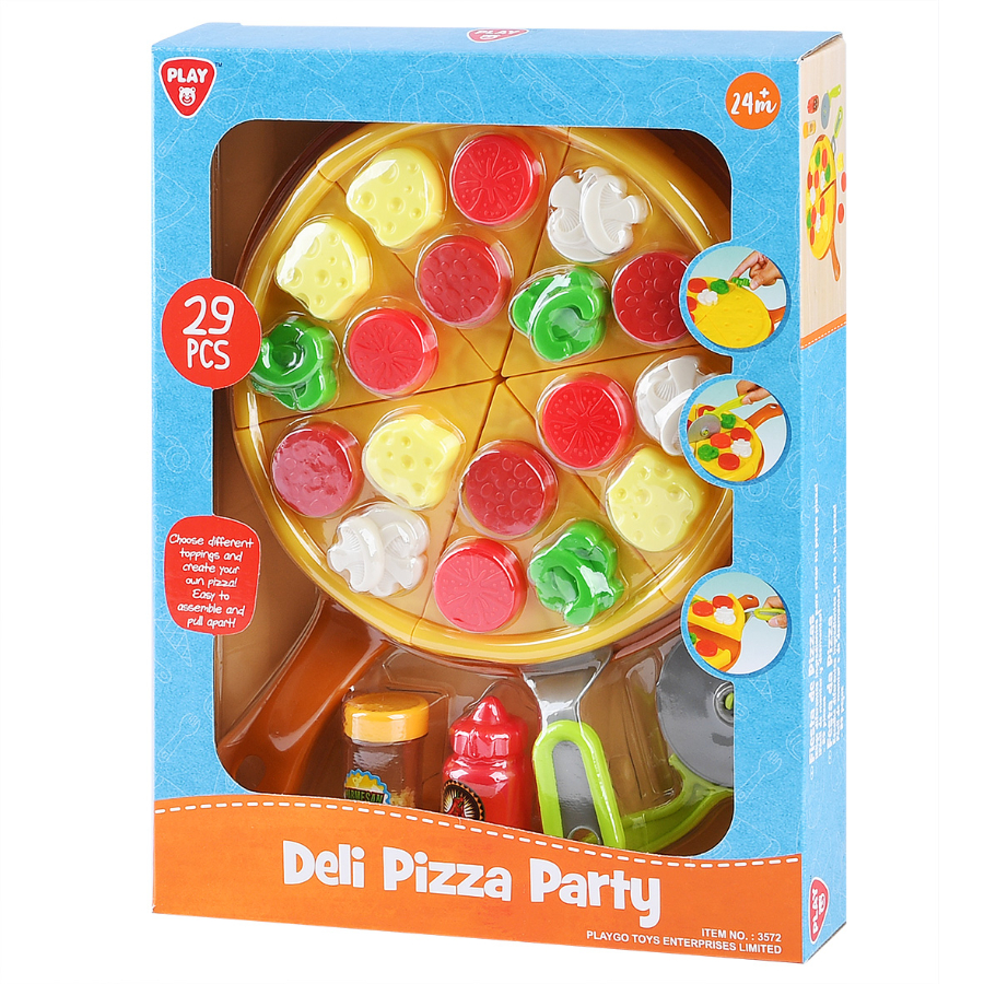 Pizza Party Set With 29 Pieces