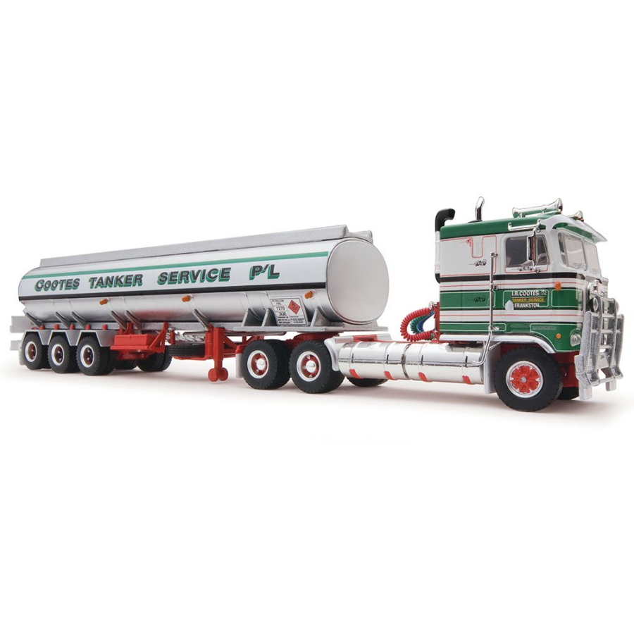 Highway Replicas Diecast 1:64 Tanker Semi Cootes Tanker Service