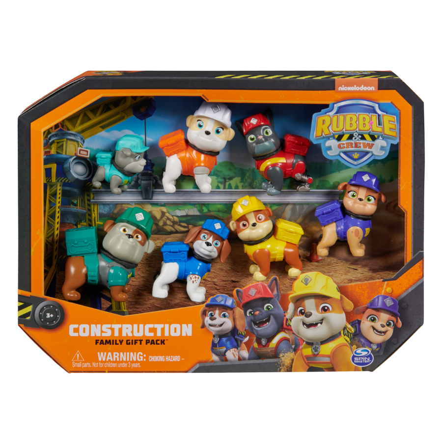 Rubble & Crew Figures Gift Pack With 7 Characters