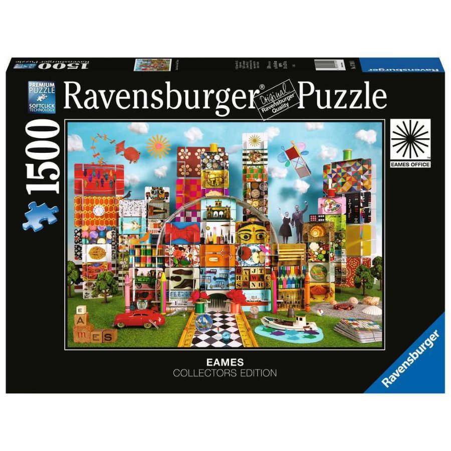 Ravensburger Puzzle 1500 Piece Eames House Of Fantasy