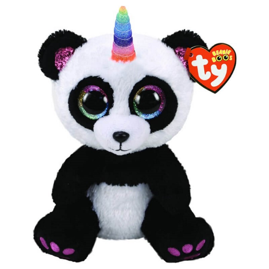 Beanie Boos Regular Plush Paris Panda With Horn