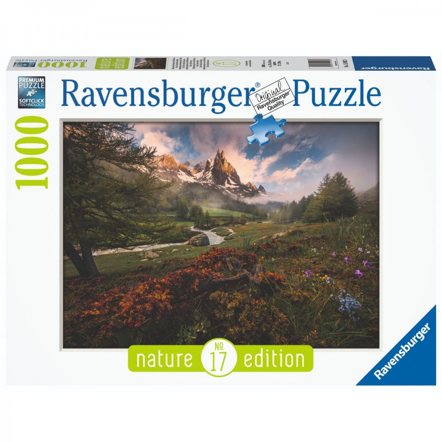 Ravensburger Puzzle 1000 Piece Claree Valley French Alps