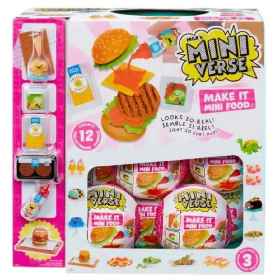 Miniverse Make It Mini Foods Diner Series 3 Assorted