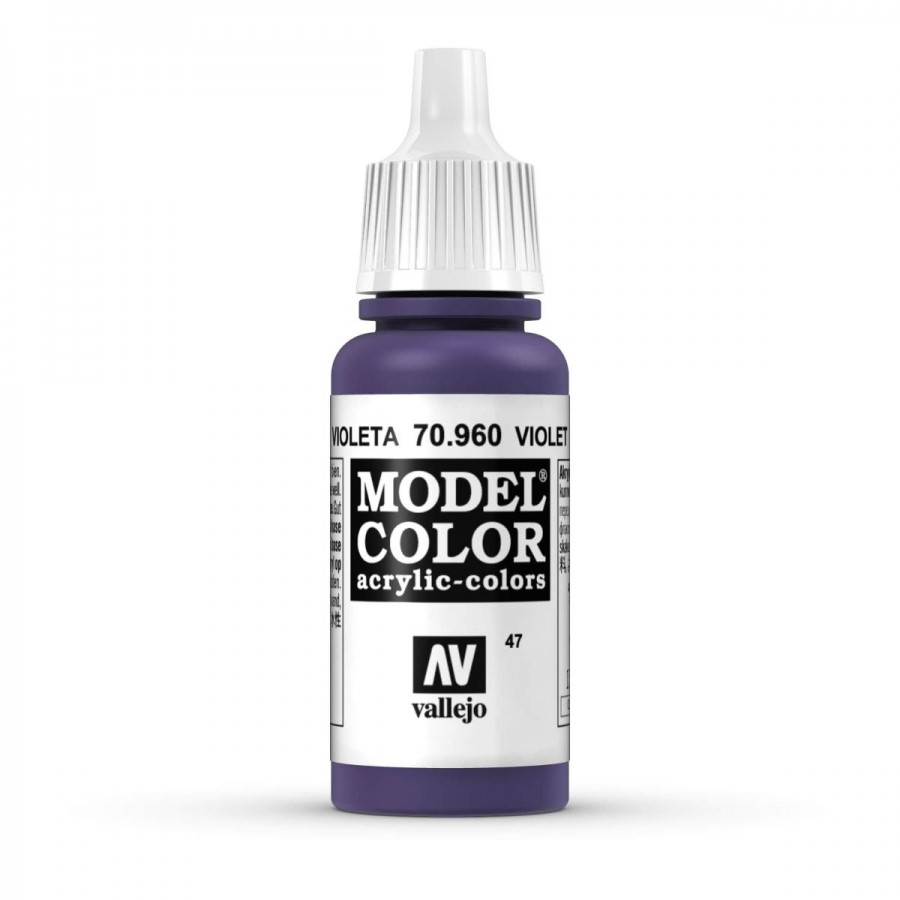 Vallejo Acrylic Paint Model Colour Violet 17ml